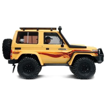 COCHE ROCK CRAWLER INTRUDER 1/10 RGT86020 WATERPROOF 4X4 AMARILLO RTR