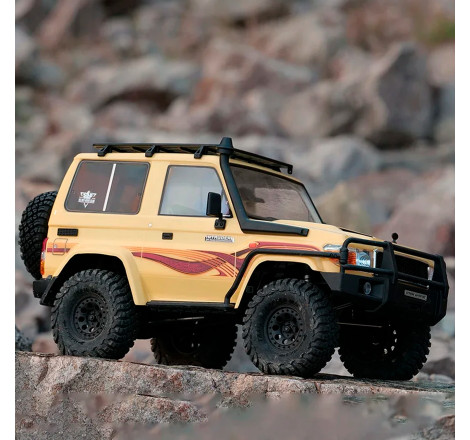 COCHE ROCK CRAWLER INTRUDER 1/10 RGT86020 WATERPROOF 4X4 AMARILLO RTR