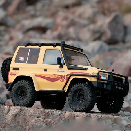 COCHE ROCK CRAWLER INTRUDER 1/10 RGT86020 WATERPROOF 4X4 AMARILLO RTR