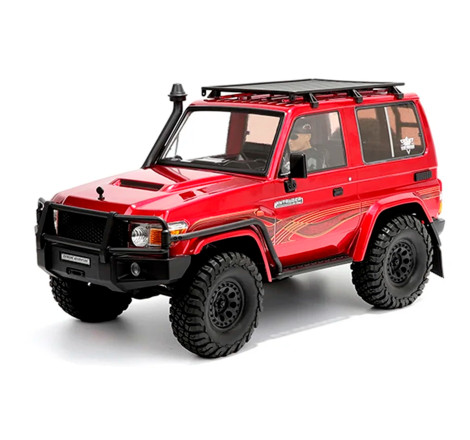 COCHE ROCK CRAWLER INTRUDER 1/10 RGT86020 WATERPROOF 4X4 ROJO RTR