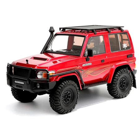 COCHE ROCK CRAWLER INTRUDER 1/10 RGT86020 WATERPROOF 4X4 ROJO RTR