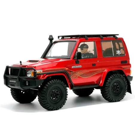 COCHE ROCK CRAWLER INTRUDER 1/10 RGT86020 WATERPROOF 4X4 ROJO RTR