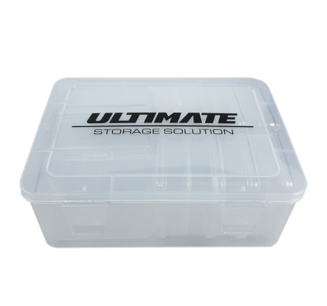 CAJA PLASTICO ULTIMATE CON 3 CAJAS INTERIORES GRANDES + 8 MEDIANAS