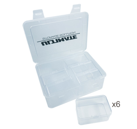 CAJA PLASTICO ULTIMATE CON 6 CAJAS INTERIORES GRANDES 