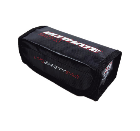 BOLSA DE SEGURIDAD BATERIAS LIPO ULTIMATE 185x75x60mm