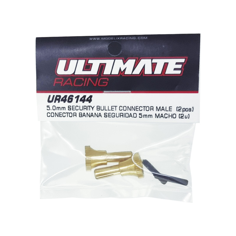 5.0mm BULLET CONNECTOR MALE (2pcs)
