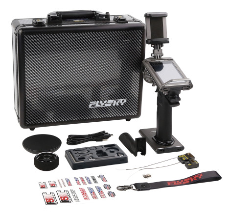 FLYSKY NOBLE NB4PRO+ TRANSMITER WITH 2 RECEIVERS (AFHDS3A) FGR4B (4CH) + FGR8B (8CH) + BAG