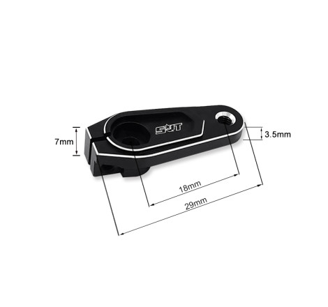 TR-X5 25T ALUMINUM SERVO HORN OFFSET 7mm L18mm