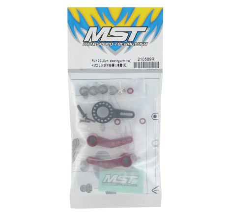 SET SALAVASERVO ALUMINIO RMX2.5 ROJO MST