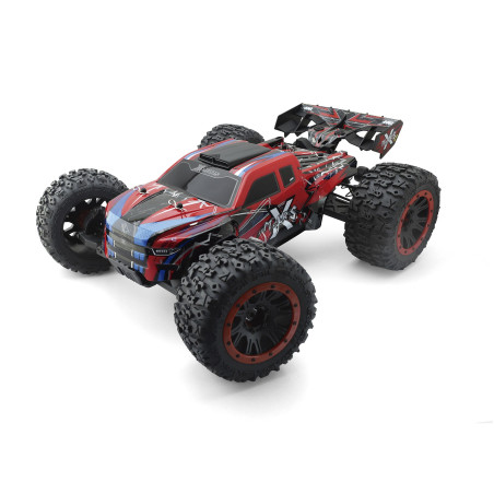 COCHE MARS X6S 1/8 BRUSHLESS 150A 2200KW HNR9901-R WATERPROOF 4X4 ROJO RTR