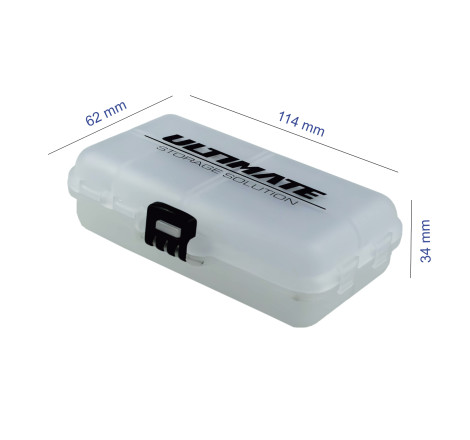 CAJA DOBLE TORNILLERIA ULTIMATE 114x62x34mm