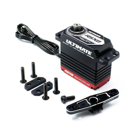 SERVO ULTIMATE RSX8 BRUSHLESS 37KG 0.075S 1/8 + HORN UR1815-25