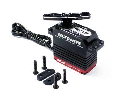 SERVO ULTIMATE RSX8 BRUSHLESS 37KG 0.075S 1/8 + HORN UR1815-25