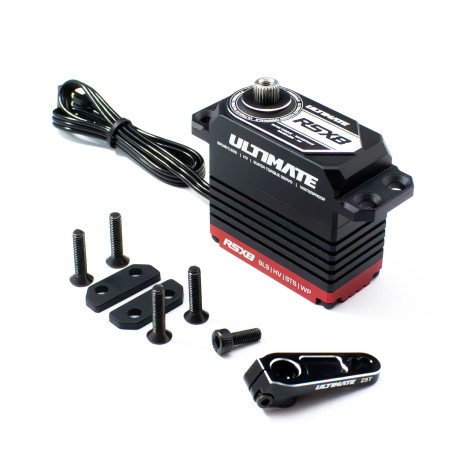 SERVO ULTIMATE RSX8 BRUSHLESS 37KG 0.075S 1/8 + HORN UR1813-25