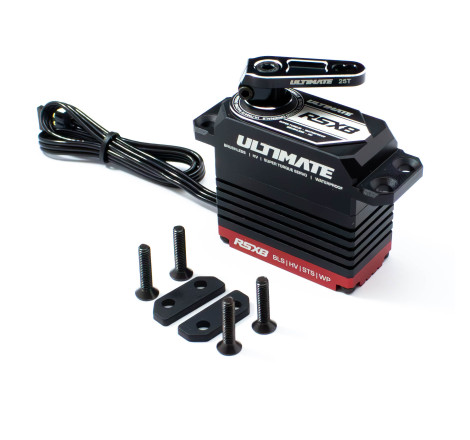 SERVO ULTIMATE RSX8 BRUSHLESS 37KG 0.075S 1/8 + HORN UR1813-25