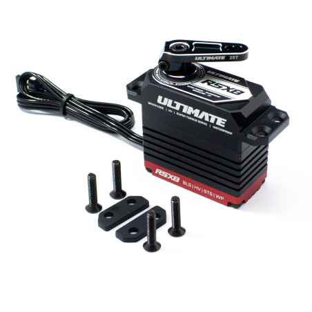 ULTIMATE RSX8 1/8 37KG 0.075s. BRUSHLESS SERVO W/ UR1813-25 HORN