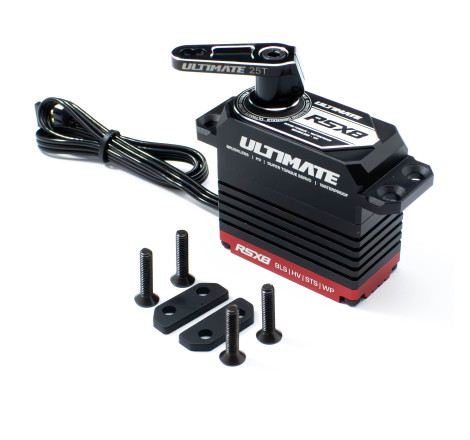 ULTIMATE RSX8 1/8 37KG 0.075s. BRUSHLESS SERVO W/ UR1811-25 HORN