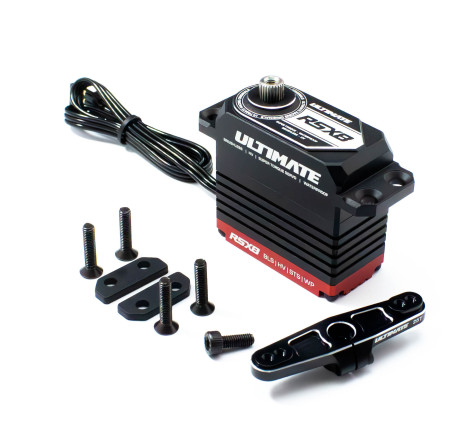 ULTIMATE RSX8 1/8 37KG 0.075s. BRUSHLESS SERVO W/ UR1814-25 HORN