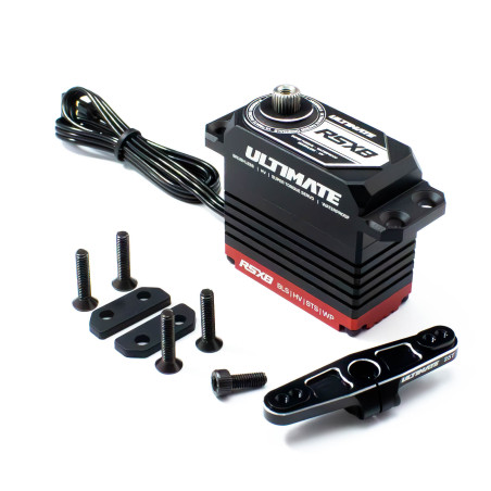 ULTIMATE RSX8 1/8 37KG 0.075s. BRUSHLESS SERVO W/ UR1814-25 HORN