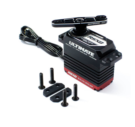 ULTIMATE RSX8 1/8 37KG 0.075s. BRUSHLESS SERVO W/ UR1814-25 HORN