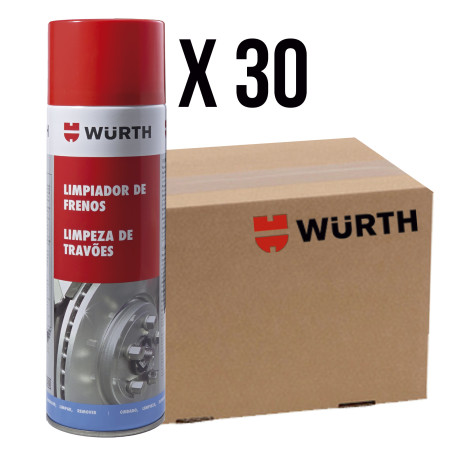 PACK WURTH BRAKE CLEANER SPRAY 500ml (30 Pcs.)