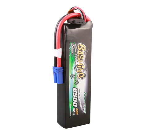 GENS ACE G-TECH 6500 mAh 11.1V 60C 3S1P WITH EC5 BASHING SERIES-GEA653S60E5GT