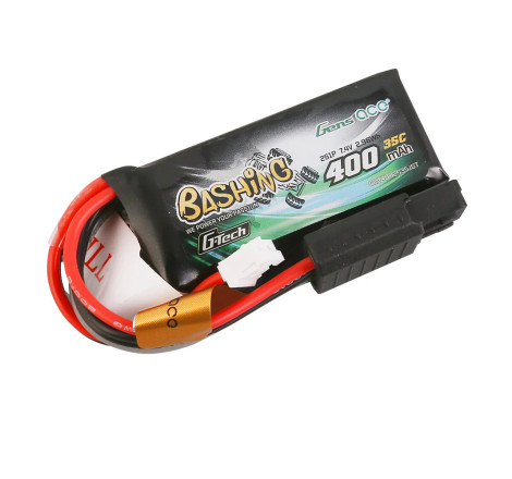 GENS ACE G-TECH 400 mAh 7,4V 35C 2S1P WITH JST PLUG BASHING SERIES - GEA4002S35JGT