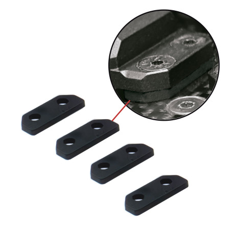 RUBBER ANTI-VIBRATION SERVO SPACER (4pcs)