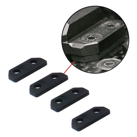 RUBBER ANTI-VIBRATION SERVO SPACER (4pcs)