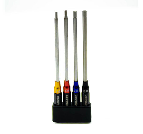 SET PUNTAS ALLEN POWER TOOL PRO 98mm CON INDICADOR (1.5/2.0/2.5/3.0)