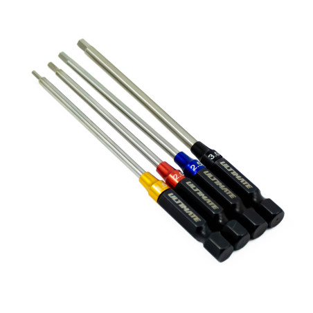 SET PUNTAS ALLEN POWER TOOL PRO 98mm CON INDICADOR (1.5/2.0/2.5/3.0)