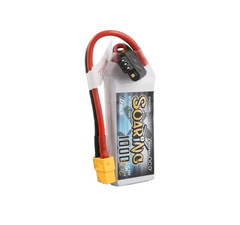 GENS ACE G-TECH SOARING 1000 mAh 7.4V 30C 2S1P WITH XT60-GEA102S30X6GT