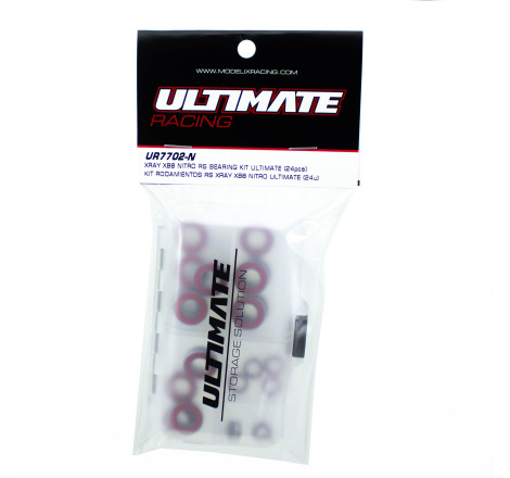 KIT RODAMIENTOS RS XRAY XB8 NITRO ULTIMATE (24u)