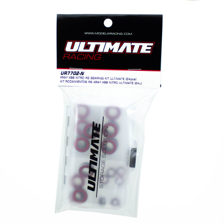 KIT RODAMIENTOS RS XRAY XB8 NITRO ULTIMATE (24u)