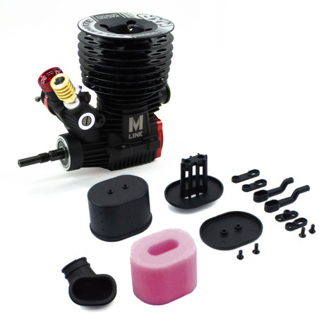 COMBO MBX8R 1/8 OFF ROAD BUGGY + MXR v.2 CERAMIC W/ AIRMAX FILTER & 2141 SUPERSONIC PIPE COMBO