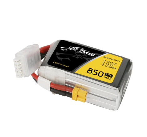 TATTU 850 mAh 14.8V 75C 4S1P WITH XT30-TAA48504S75XT3