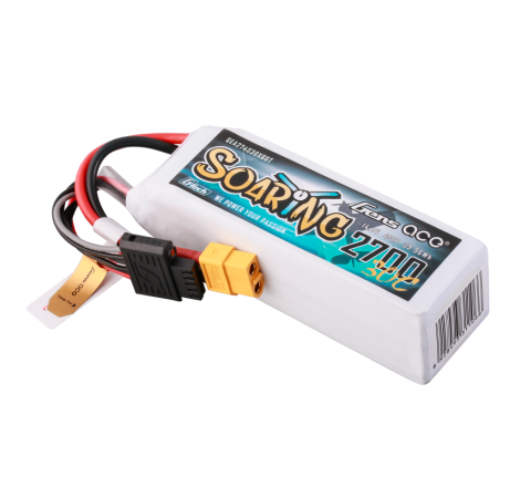 GENS ACE G-TECH SOARING 2700 mAh 14.8V 30C 4S1P WITH XT60-GEA274S30X6GT