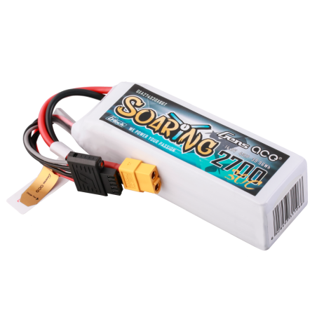 GENS ACE G-TECH SOARING 2700 mAh 14.8V 30C 4S1P WITH XT60-GEA274S30X6GT