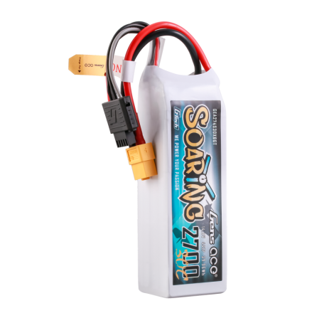 GENS ACE G-TECH SOARING 2700 mAh 14.8V 30C 4S1P WITH XT60-GEA274S30X6GT
