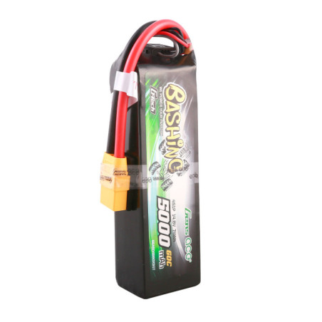 GENS ACE G-Tech 5000 mAh 14.8V 60C 4S1P WITH XT90  BASHING SERIES - GEA504S60X9GT