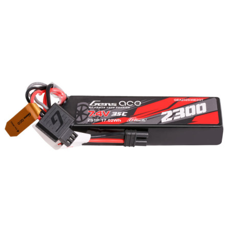 GENS ACE G-TECH 2300 mAh 7.4V 35C 2S1P WITH EC2-GEA232S35E2GT