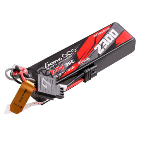 GENS ACE G-TECH 2300 mAh 7.4V 35C 2S1P WITH EC2-GEA232S35E2GT