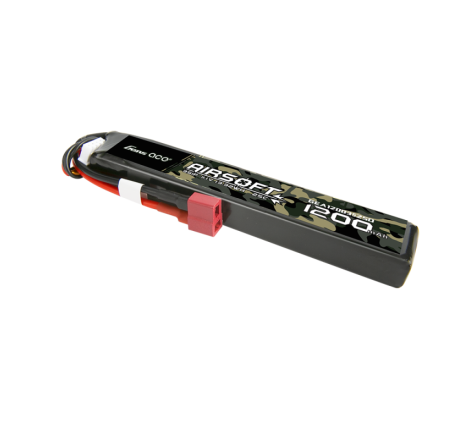 GENS ACE 1200 mha 11.1V 25C 3S1P AIRSOFT WITH T-DEAN -GEA12003S25D