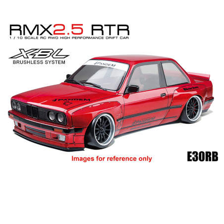 COCHE DRIFT MST RMX 2.5 RWD E30RB ROJO BRILLANTE  BRUSHLESS
