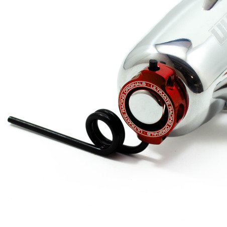 ULTIMATE MUFFLER SUPPORT ALU. RING (RED)