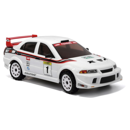MITSUBISHI EVO DRIFT 4WD RTR 1:10 WATERPROOF BRUSHLESS 60A 3300KW WHITE HNR9804-W