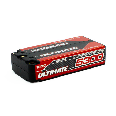 BATERÍA ULTIMATE GRAFENO HV LiPo SHORTY 7.6v. 5300mAh 140C CONEXION 5mm