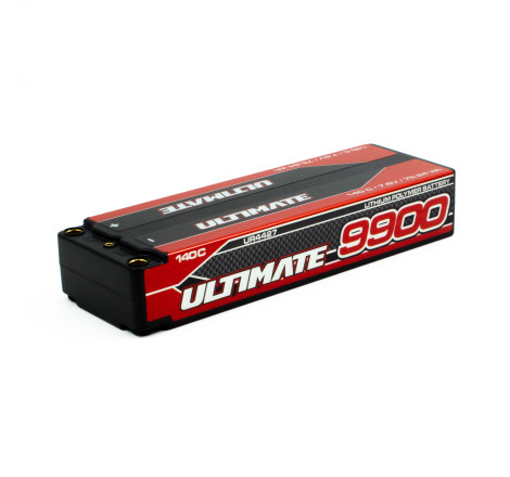 BATERÍA ULTIMATE GRAFENO HV LiPo STICK HC 9900 mAh 2S 7.6V 140C CONEXION 5mm