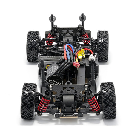 MITSUBISHI EVO DRIFT 4WD RTR 1:10 WATERPROOF BRUSHLESS 60A 3300KW RED HNR9804-R