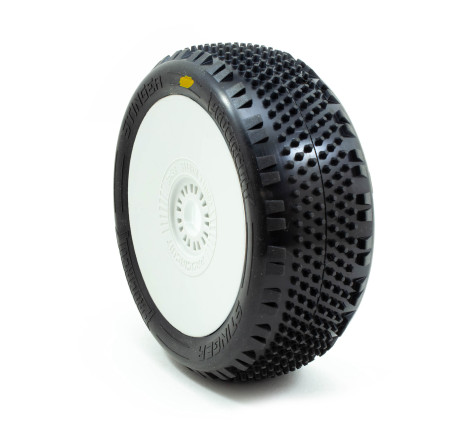 STINGER v4 BUGGY A2 (SOFT) EN LLANTA BLANCA (2pcs.)